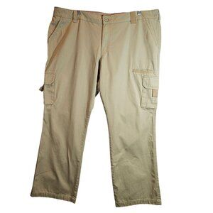 Dickies Womens 20W Beige Cargo Pants Relaxed Fit Durable work hiking gorpcore